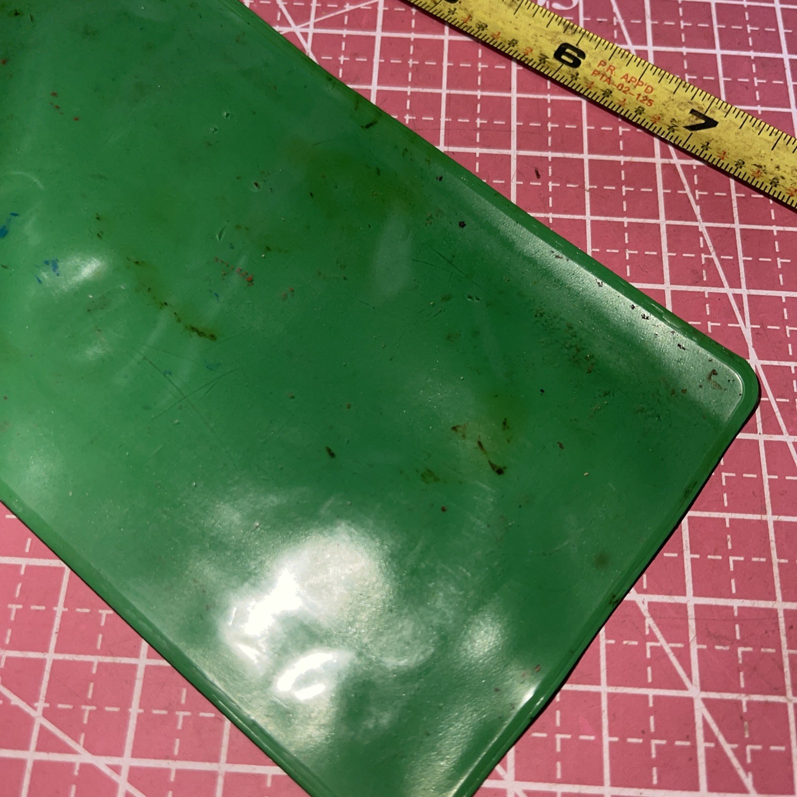 Sears 43702 Green Plastic 6 Piece metric Combination Wrench Set Case Only