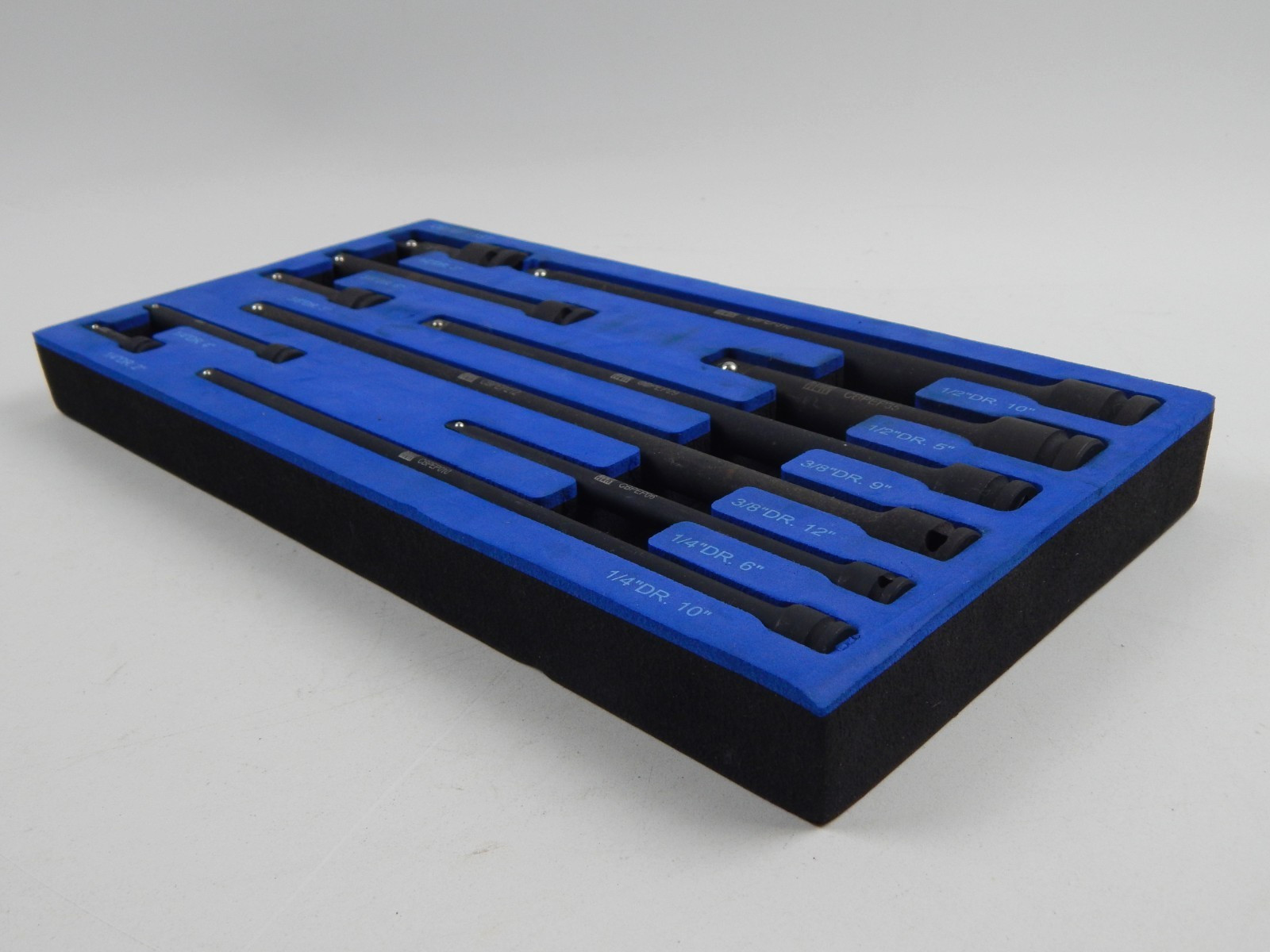 Cornwell Tools CBPEP11ST Combination Drive 11 Pc Impact Extension Set Foam Tray