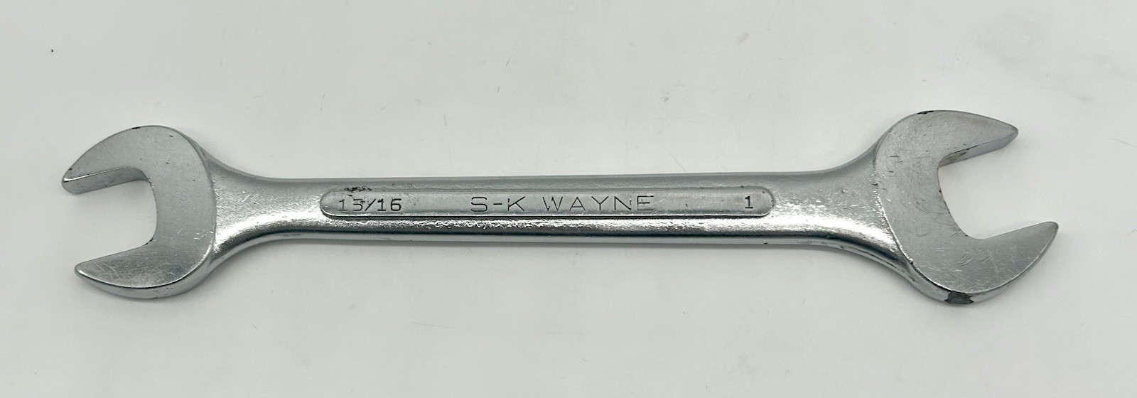 S-K Tools Open End Ended Wrench 15/16 – 1 GUC 0-3032