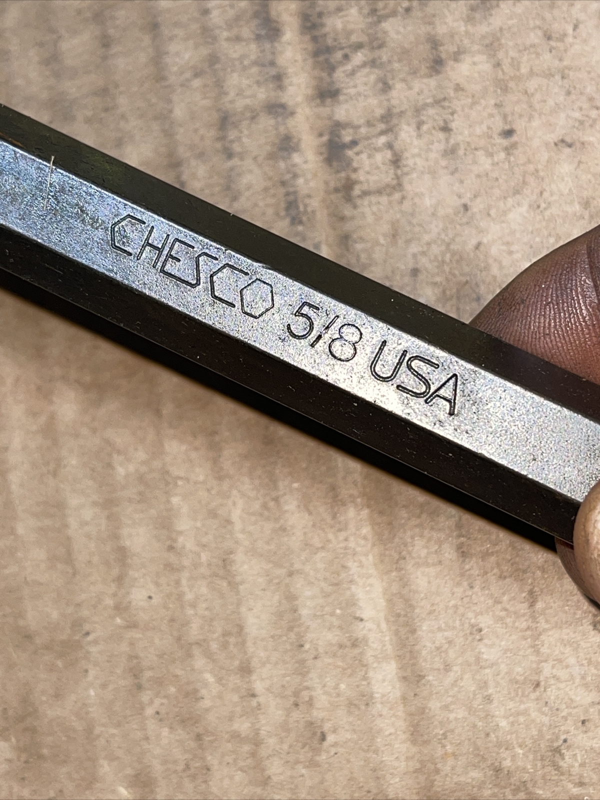 NOS Chesco CP USA 5/8 in Allen Hex Wrench SAE Key Standard 7 inch Long Vintage
