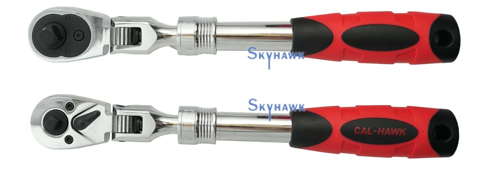 3/8″ X 1/4″ Dual Extendable Flex Head Ratchet Wrench 72 Tooth TAIWAN MADE