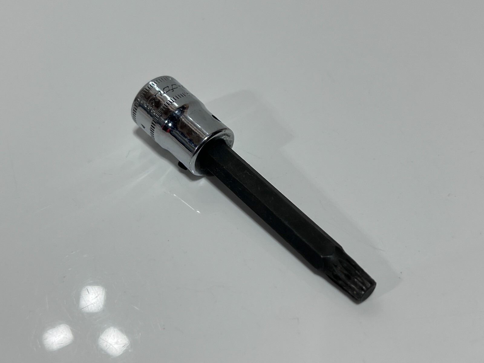 Snap-On Tools USA FTSM8AL Metric 8mm Triple Square Long Socket Driver 3/8″ Drive