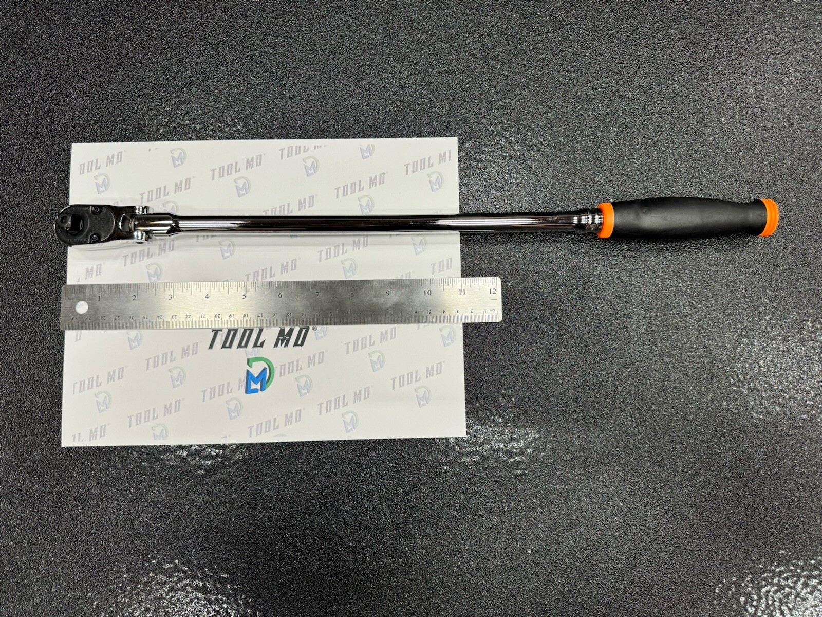 Snap-on Tools 3/8″ Drive ORANGE X-LONG Quick Release FLEX-HEAD Ratchet FHRLLF80