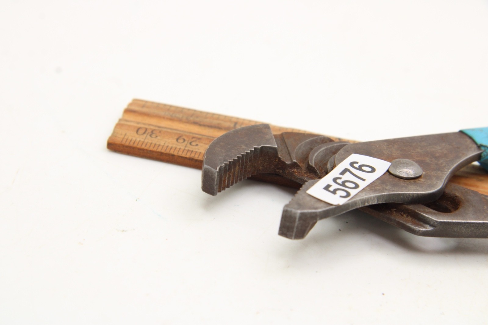 Channellock 426 Tongue & Groove 7″ Long Blue Rubber Grip Pliers USA