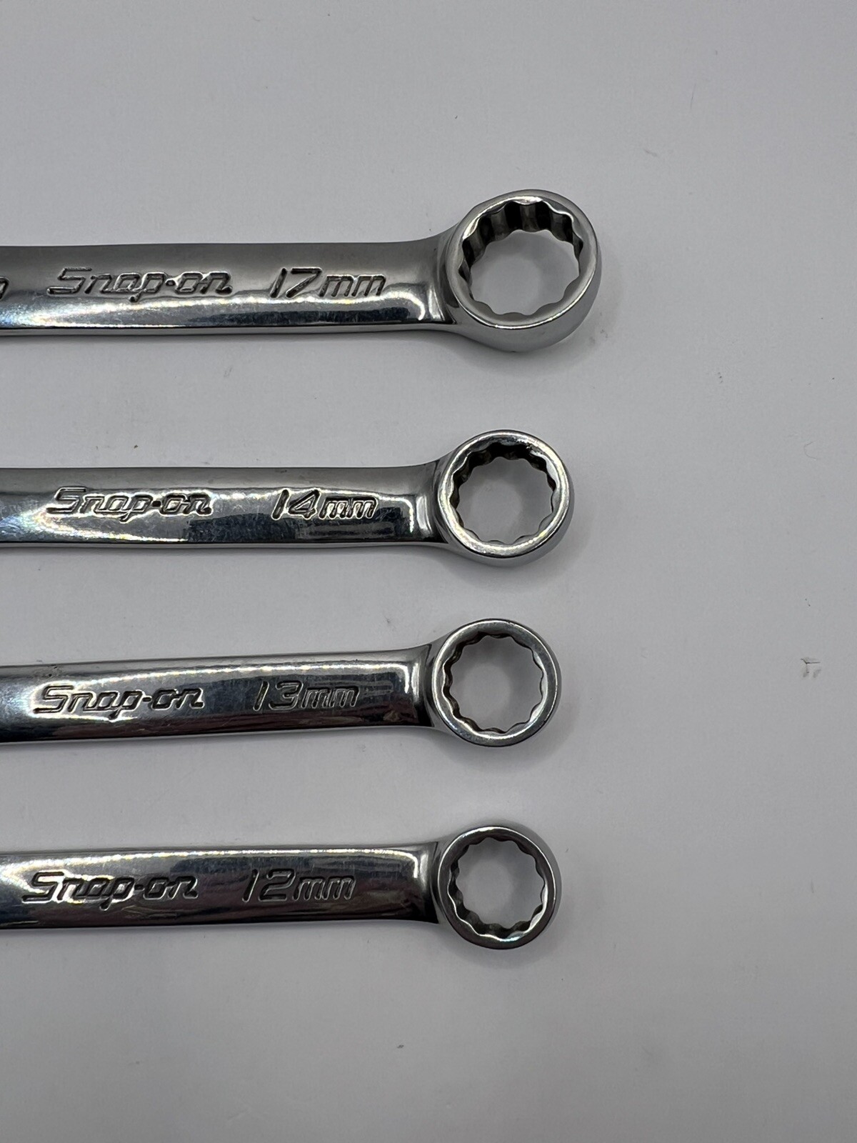 SNAP ON OEXM 4pc 17mm 14mm 13mm 12mm METRIC WRENCH SET