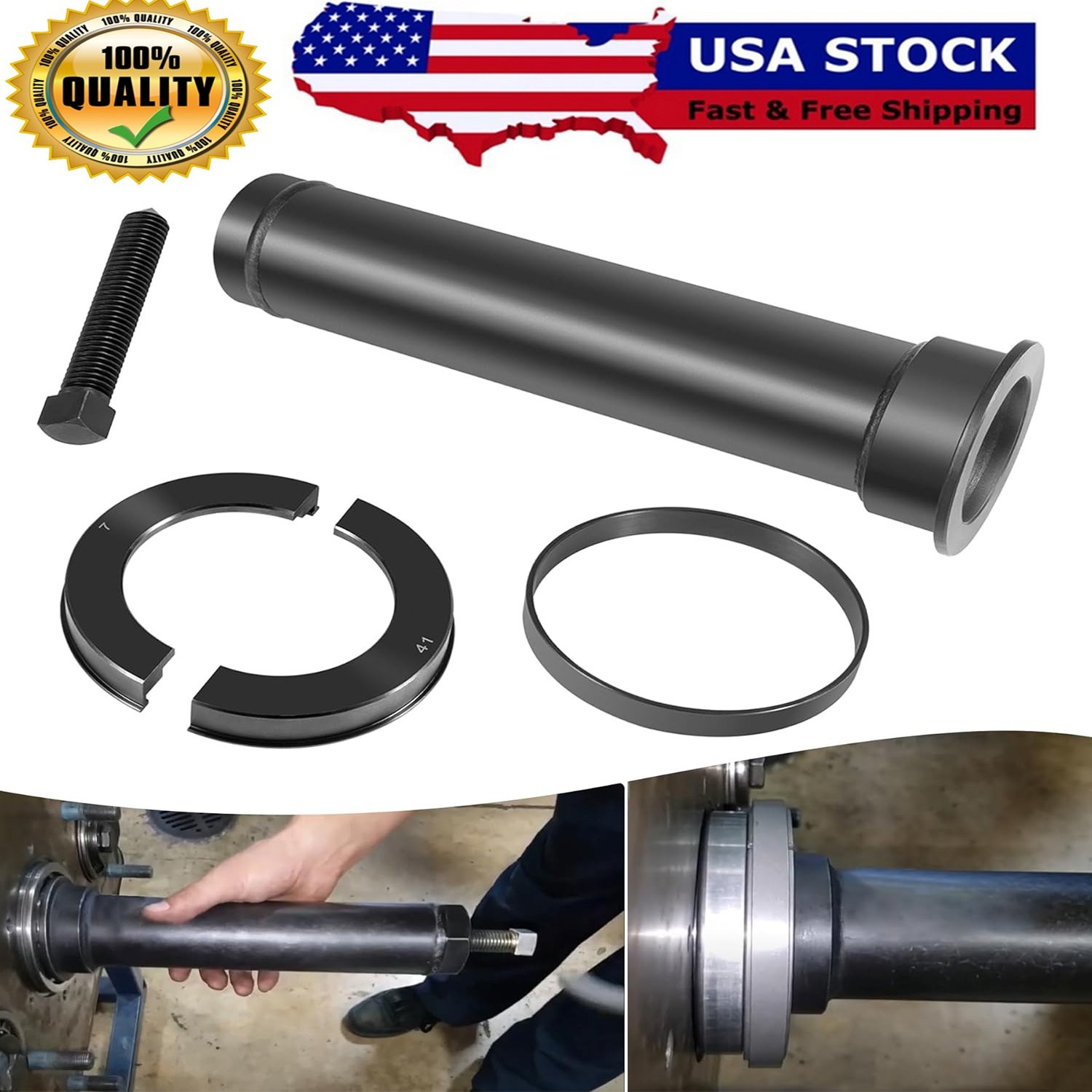 Input Shaft Bearing Puller Tool Fits for Eaton Fuller 1-3/4″ & 2″ Shafts 4308011