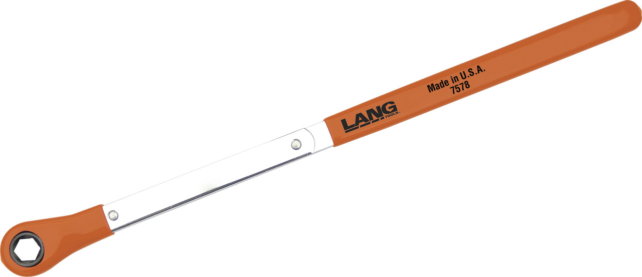 Lang 7578 Heavy Duty Brake Slack Adjuster Wrench USA Made 7/16 Inch Tool