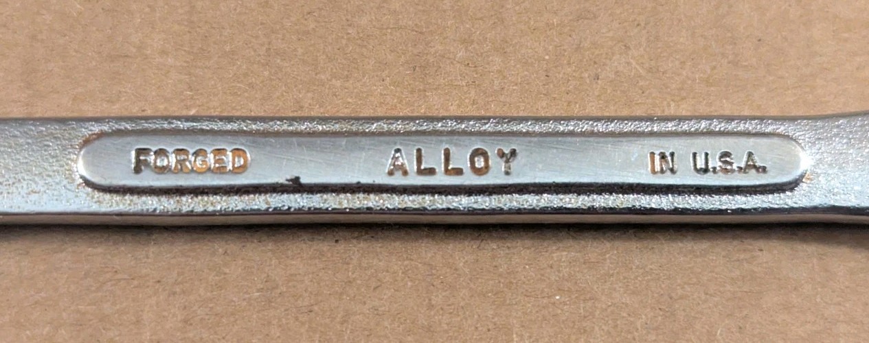 Vintage SK Tools C-12 3/8″ Combination Wrench 6-Point SAE Made in USA