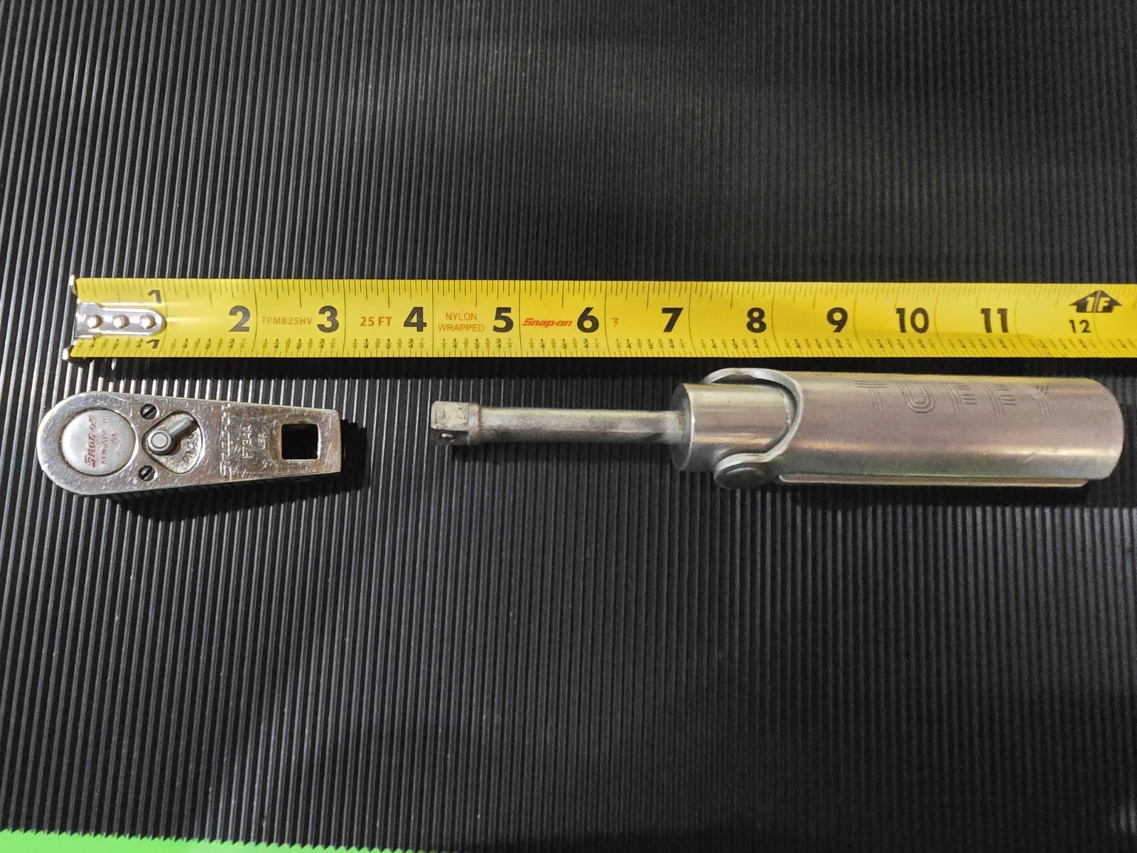 SNAP ON F734A 3/8 DRIVE MULTI-PURPOSE RATCHET & SWALLOW AIRPLANE CO. HANDLE RARE