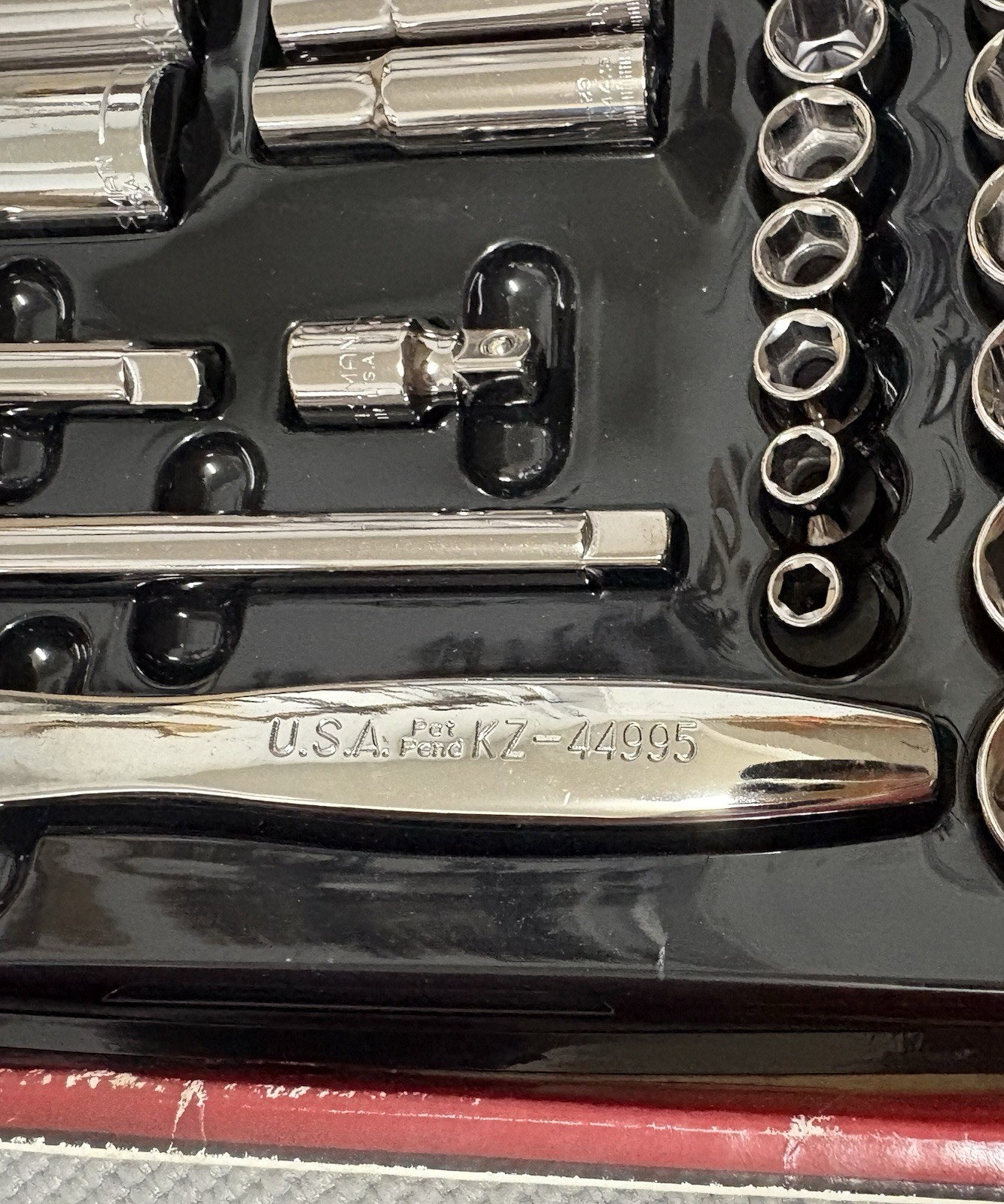NOS Sears Craftsman 49pc 3/8” Drive Build-A-Set 34271 USA Low Profile Ratchet