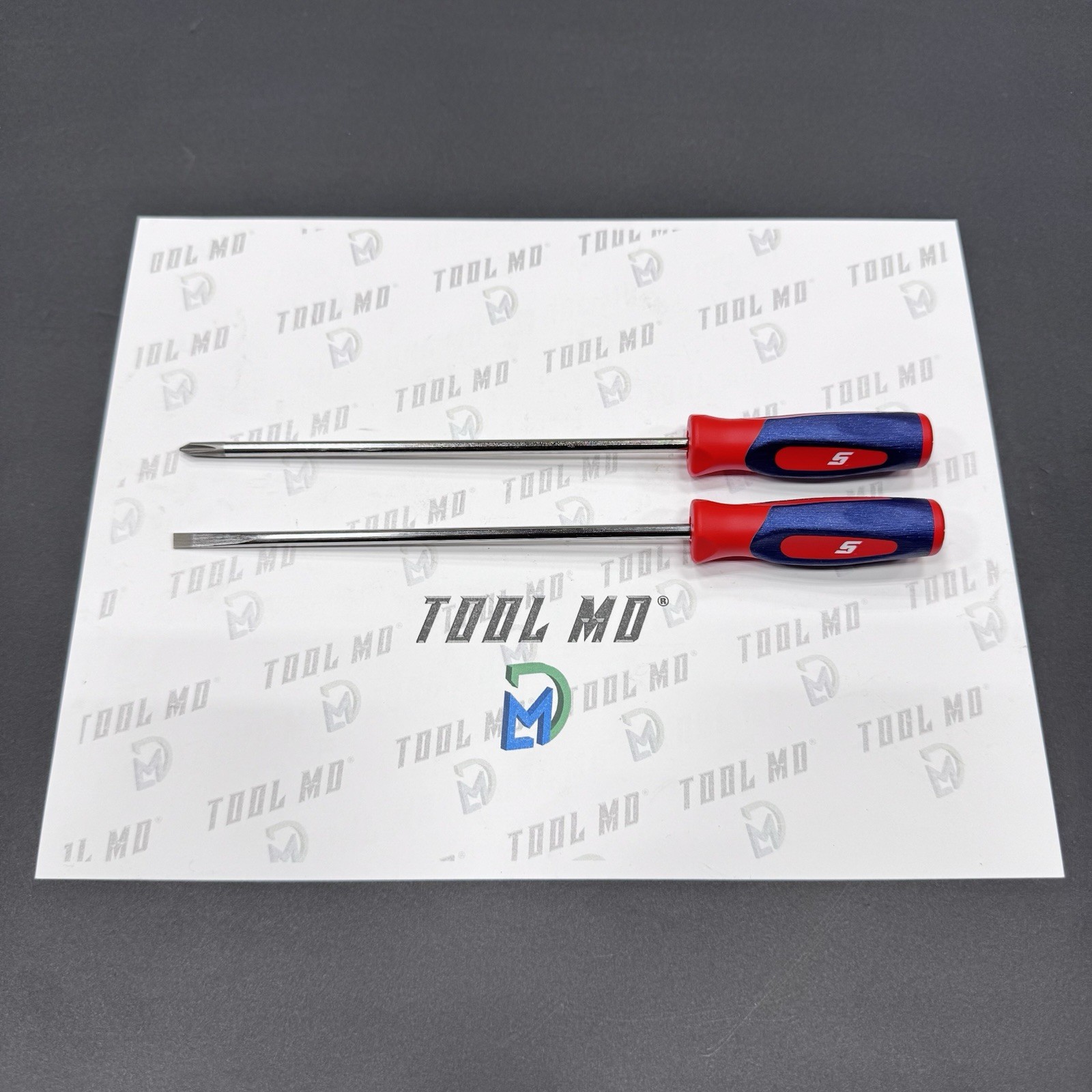 Snap-on Tools 2025 RED WHITE BLUE 2pc Mini-Tip Long Screwdriver Set SHD306AM