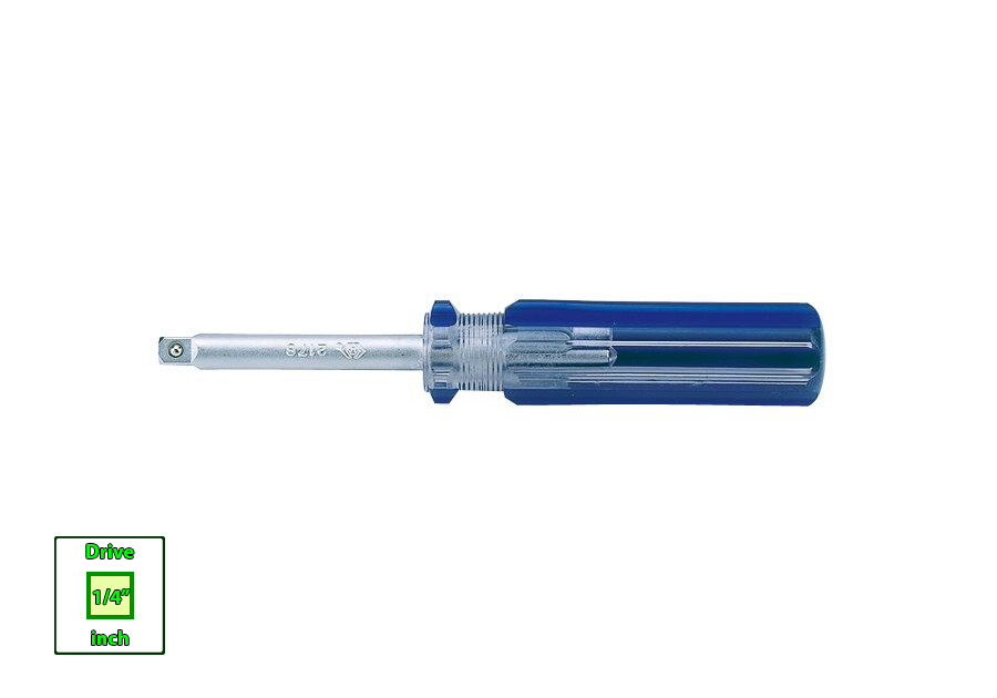 1/4” Drive Driving Handle Screwdriver KING TONY 1/4inch Hand Tool Clear Handle
