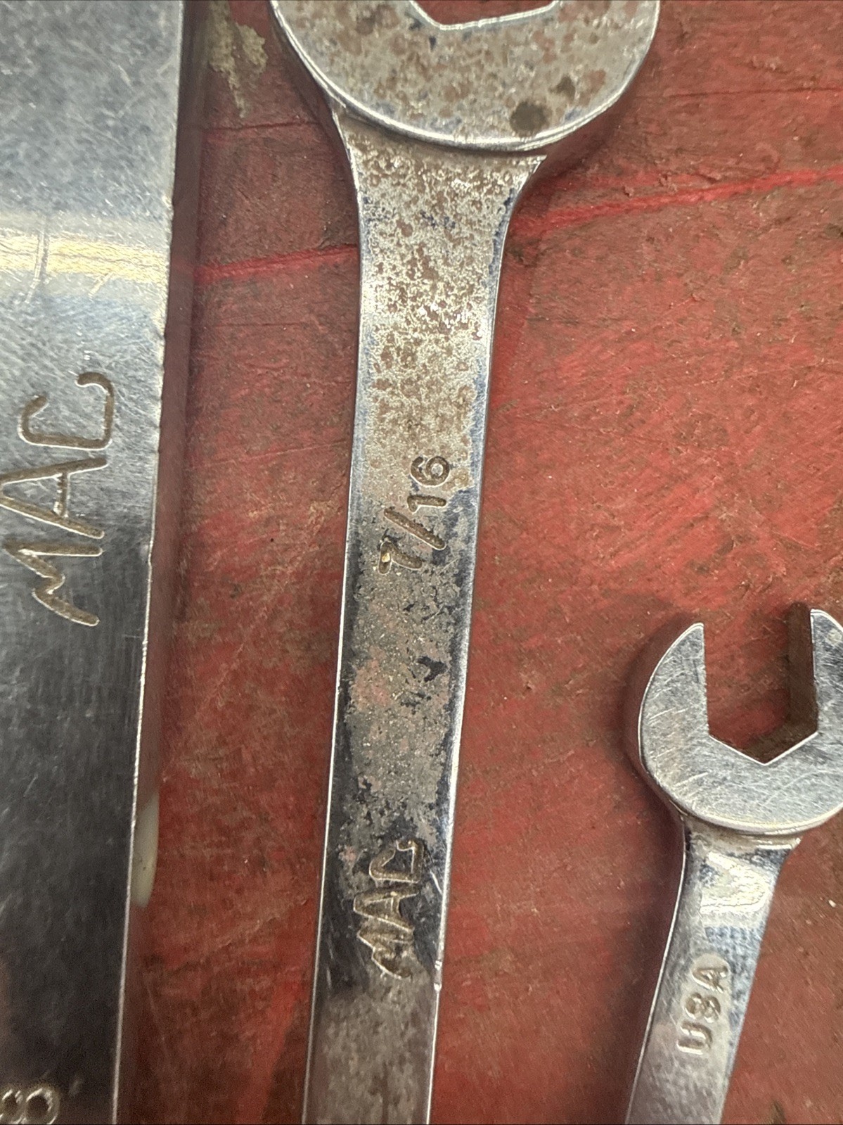 MAC TOOLS 6 Pc. Wrench Set 13/16, 3/4, 11/16, 5/8, 7/16, 1/4