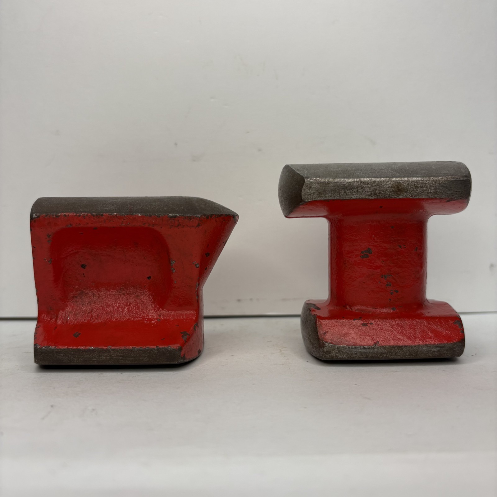 Anvil Hand Dolly Set (2-Piece) – Good Condition, Forged, 1lb 12oz & 1lb 14oz