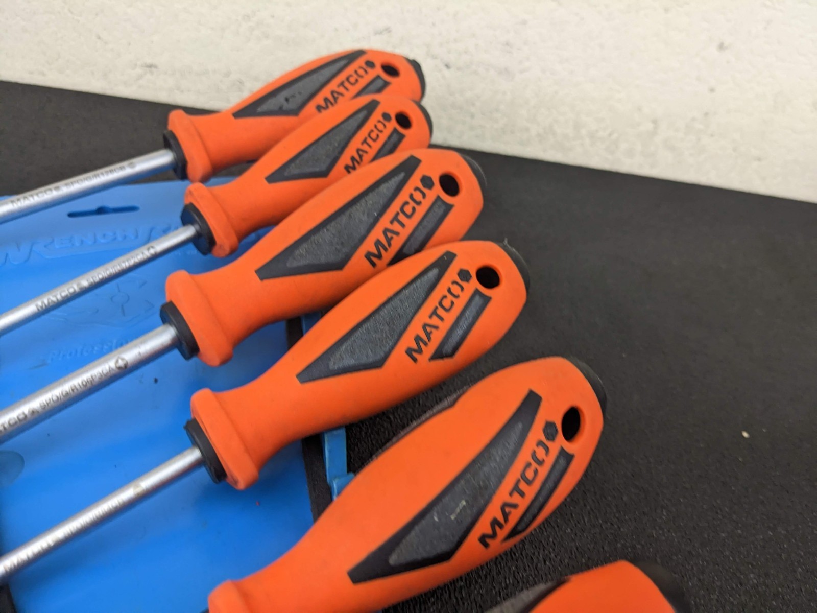 #bo056 Matco Tools Germany Orange Top Torque II Premium Screwdriver Set