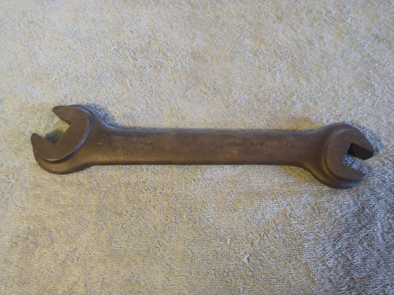 Vtg Williams Double Open End Wrench 3/4″ x 7/8″ NOS Made In USA