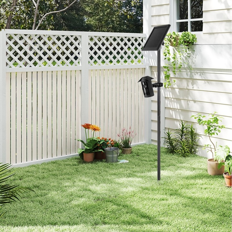 Universal Outdoor Security Camera Ground Stake Mount Adjustable For