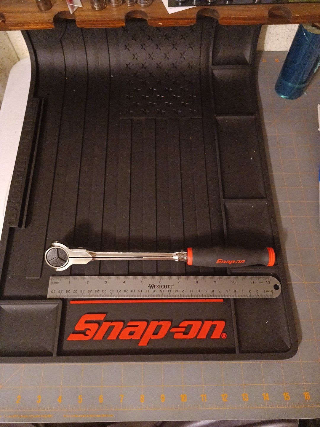 NEW Snap-On RED FHNF100 3/8″ 100-Tooth Soft Grip Swivel Head Ratchet
