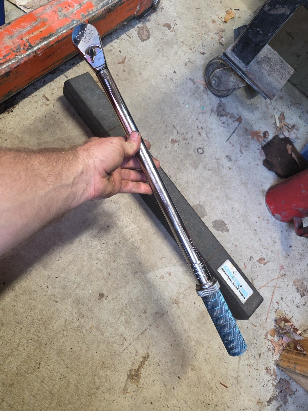 Armstrong 1/2″ Drive Micrometer Typ TORQUE WRENCH 64-086 25-250 Ft-lbs 44-348 Nm