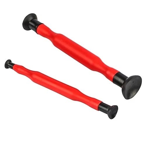 2pcs/set Car Valve Lapping Sticks Tool Sucker Rubber Head Fittings Grinding Tool