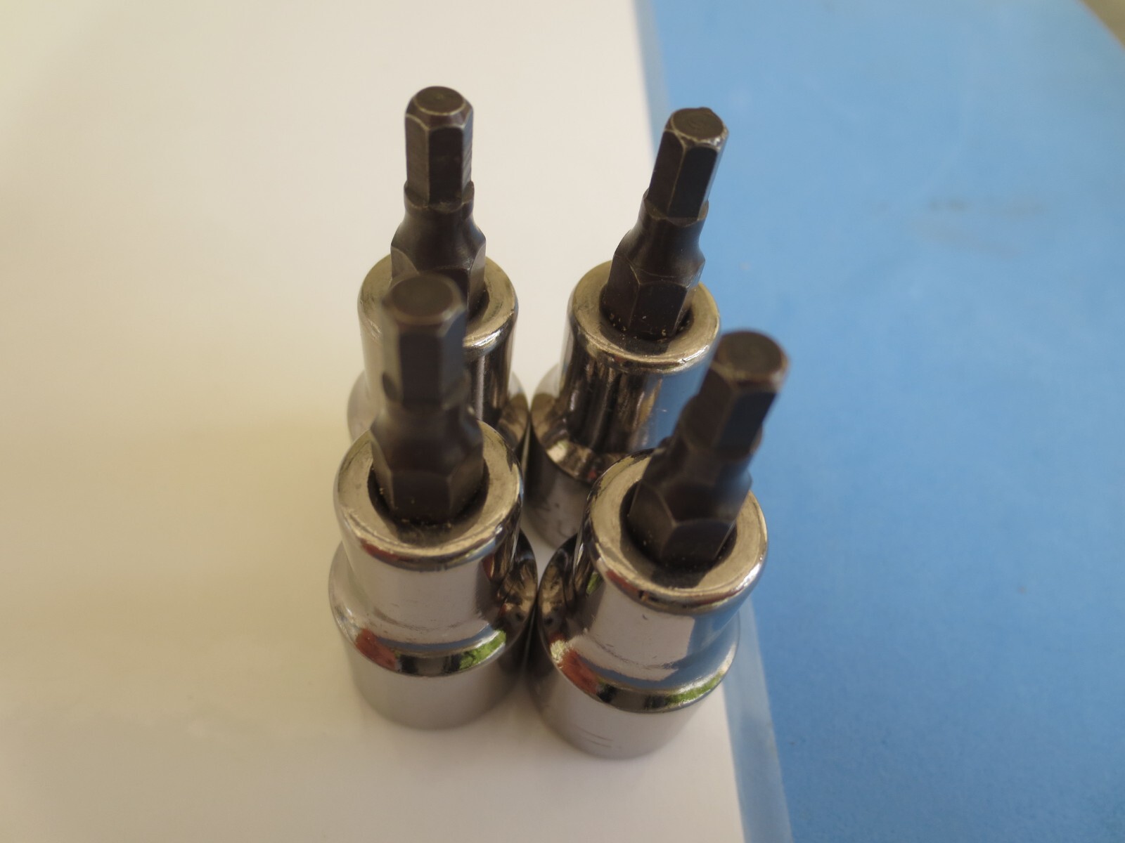 (4 pc Lot), 5/32″ Hex Bit Socket, 3/8″ Drive ★ ★ Made in USA ★ ★