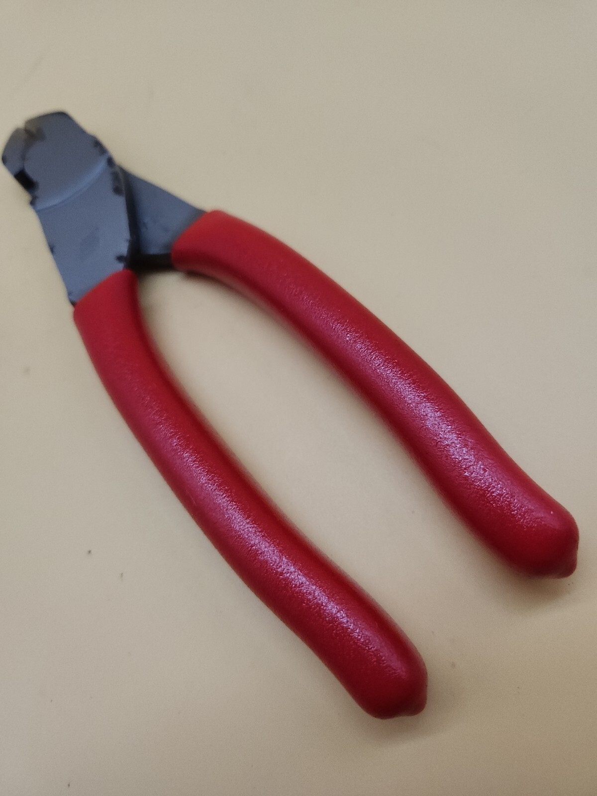 Snap-On Tools RED Soft Grip 7″ VECTOR EDGE Diagonal Cutter 87ACF USA