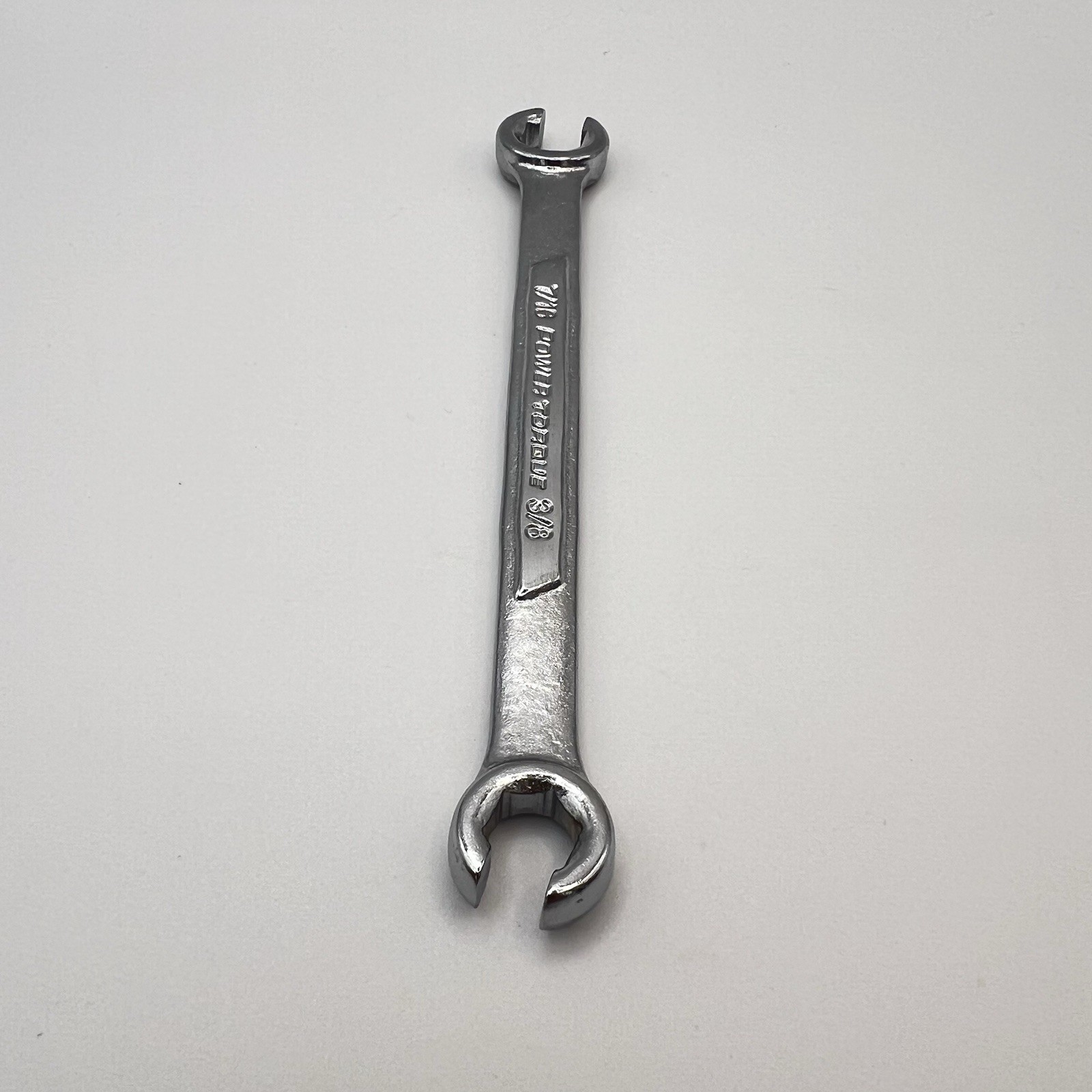Power Torque 3/8″ x 7/16″ Double End Flare Nut Line Wrench Tool GM0010 NOS