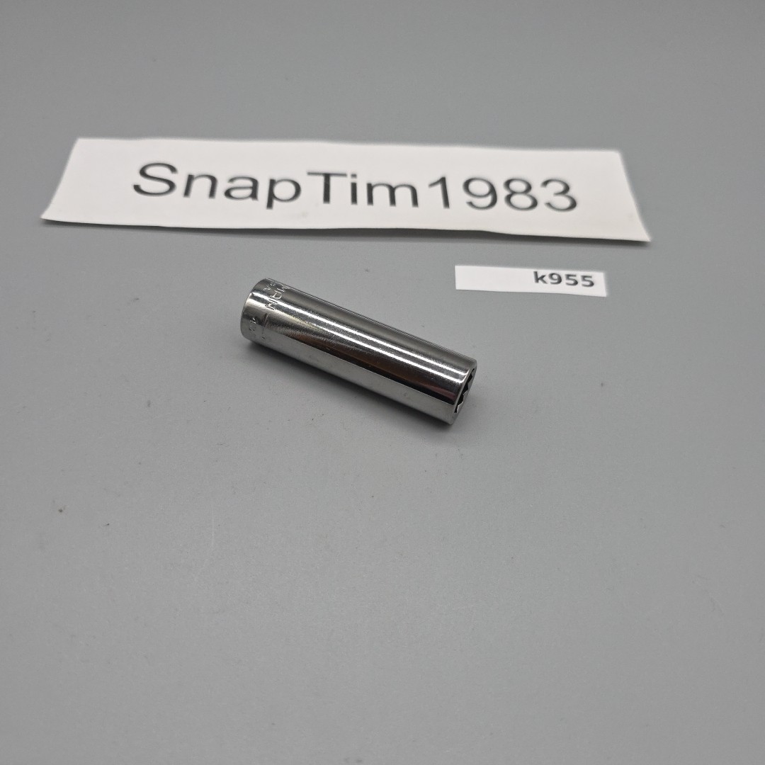 Craftsman Vintage NEW 3/8″ Drive 1/2″ 12 Point Deep Socket SAE G-43312 USA