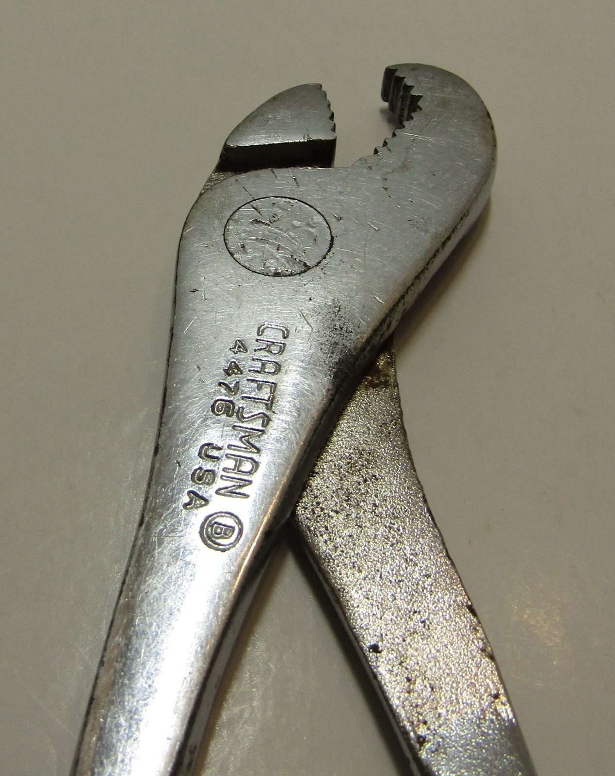 Vintage *Craftsman* Battery Terminal Pliers 4476 *Circle B* – Made in U.S.A.