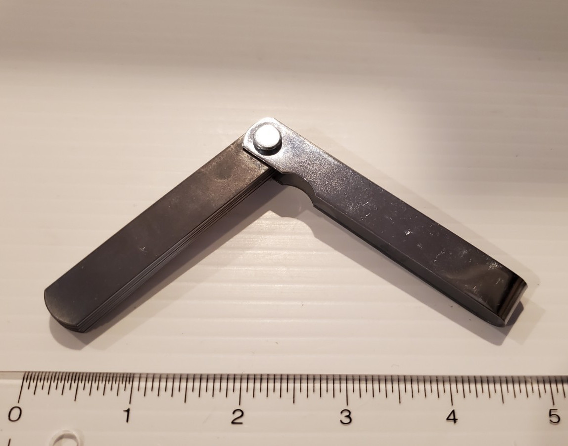 Jensen 14-407 Feeler Gauge 13 Blades Gauge Gage Thickness Measurment Tool