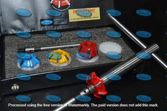 VALVE SEAT CUTTER SET CARBIDE CHEVY SBC 350 MODIFIED 2.020-1.600 343 45*-60*