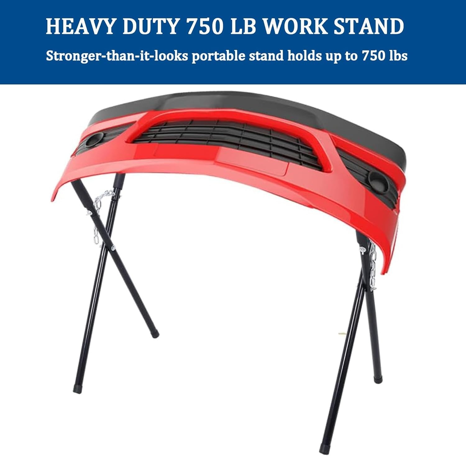 4 Pack Portable Workbench Folding Work Stand Automotive Fender Stand Work Table