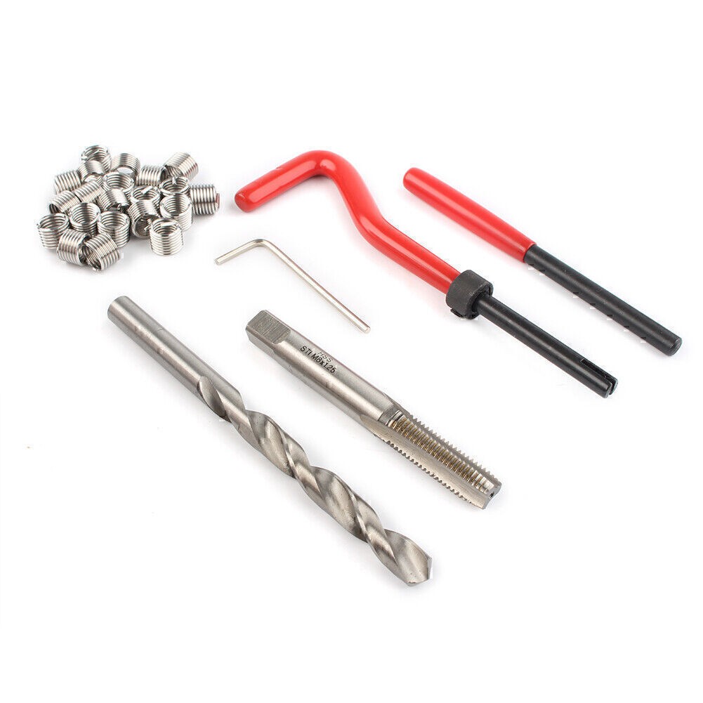 Metric Thread Repair Tool Insert Kit M5 M6 M8 M10 M12 M14 Helicoil Car Coil