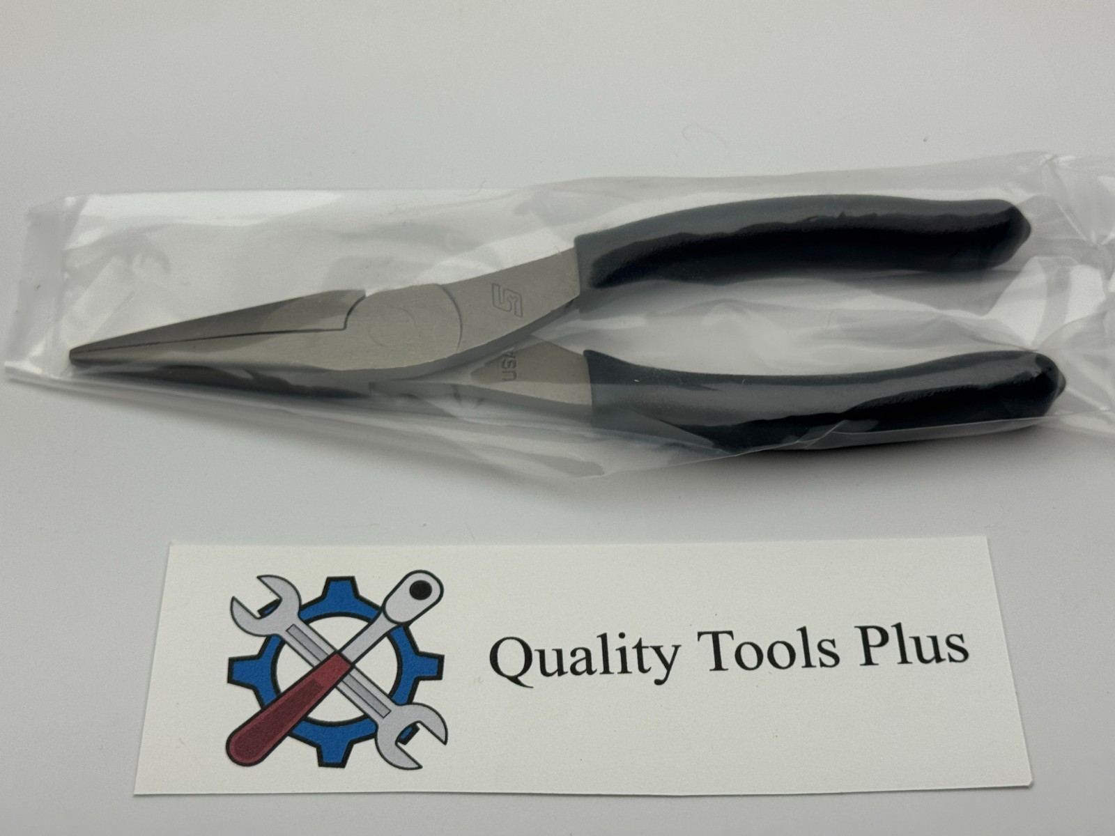 Snap-On Tools NEW 96ACF 8″ Talon Grip Needle Nose Pliers Black
