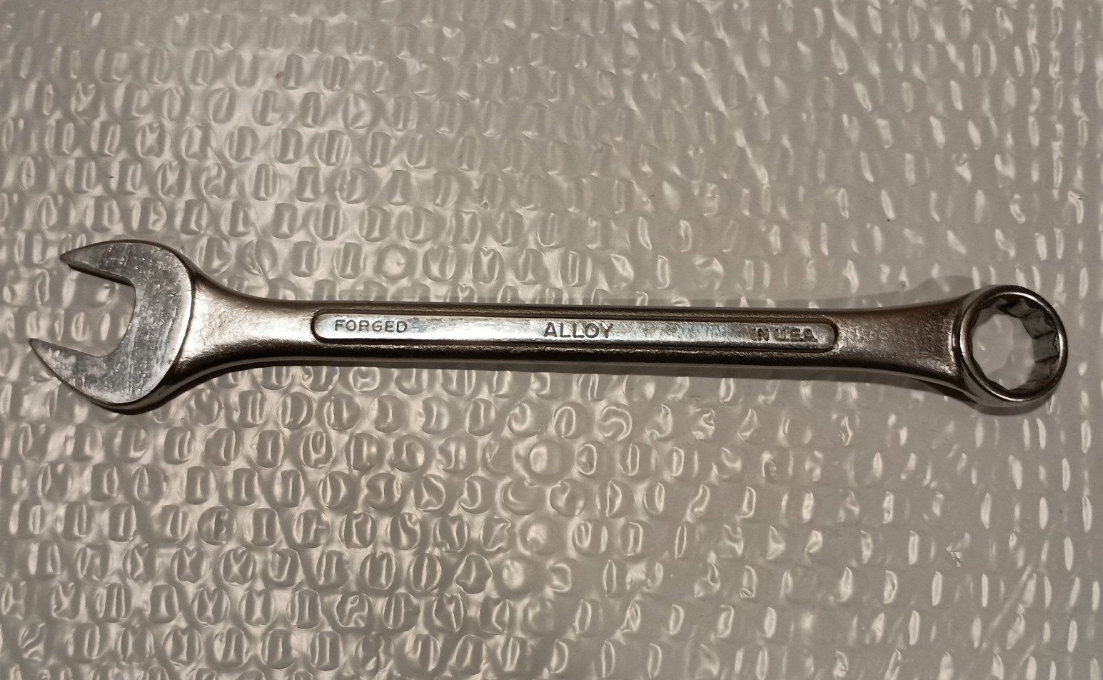 SK TOOLS «LECTROLITE» C-26, 13/16″ COMBINATION WRENCH, 10.25″ LONG, 12 POINT.
