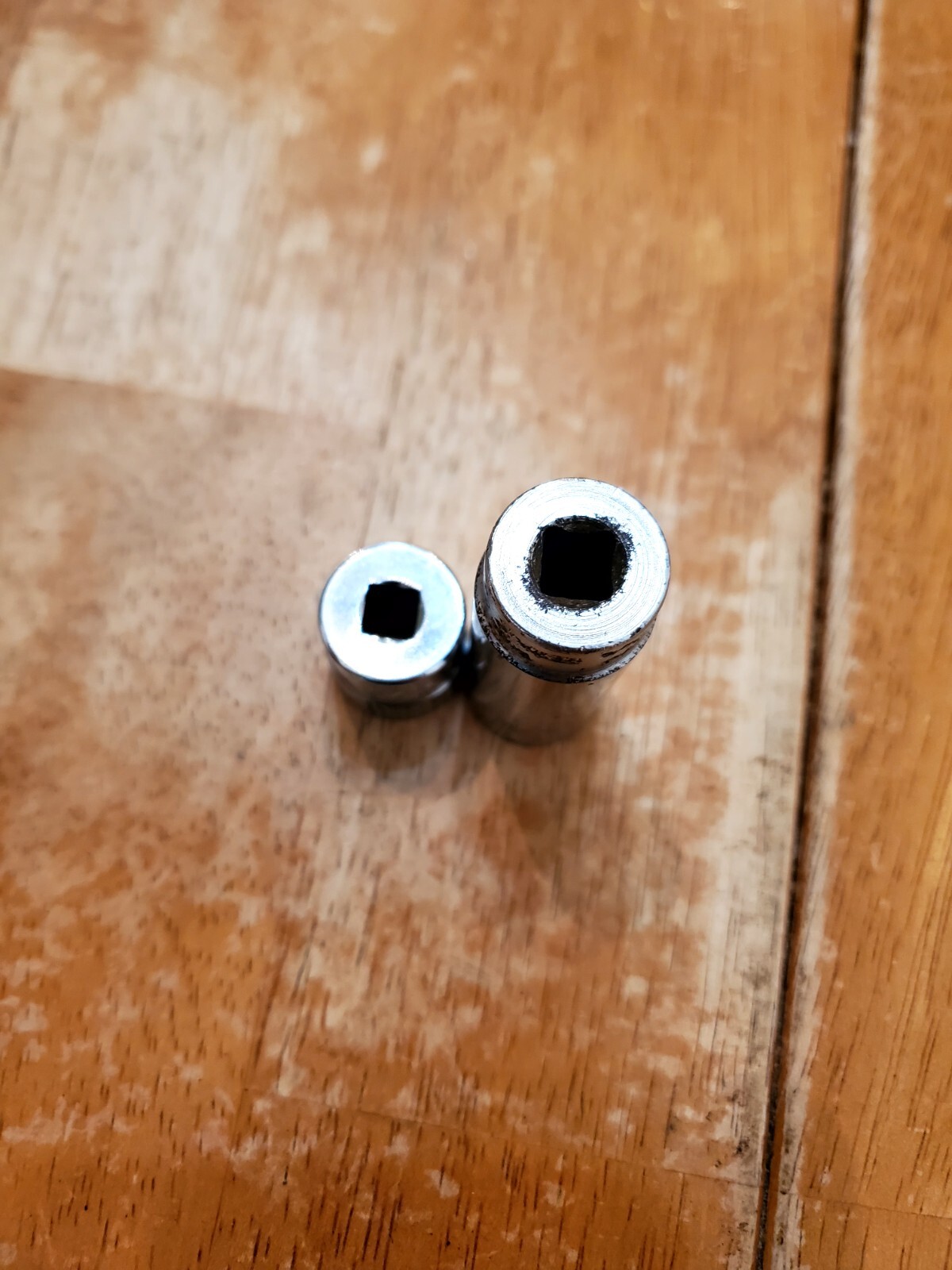 Snap On 1/4 Drive 9/16 6PT Shallow Deep Sockets Lot Of 2