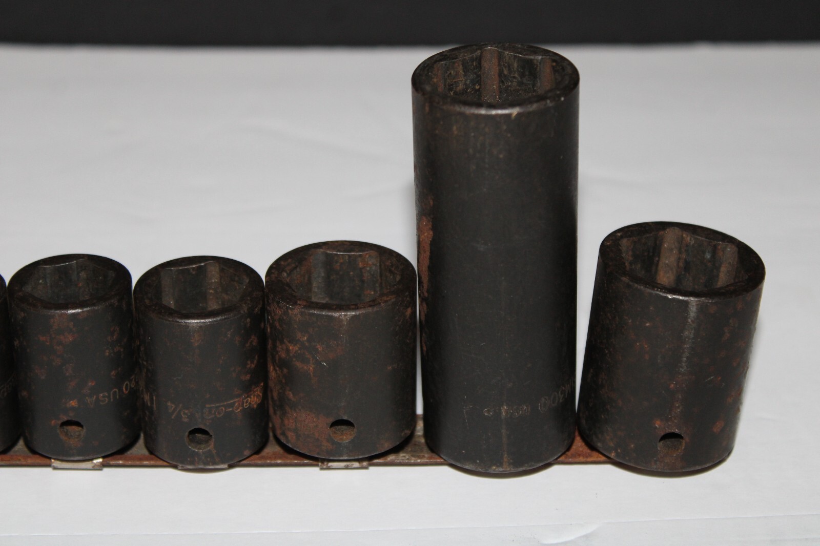 SNAP ON 10-Piece Mixed 1/2″-Drive SAE Hex Bit Socket Base Set USA