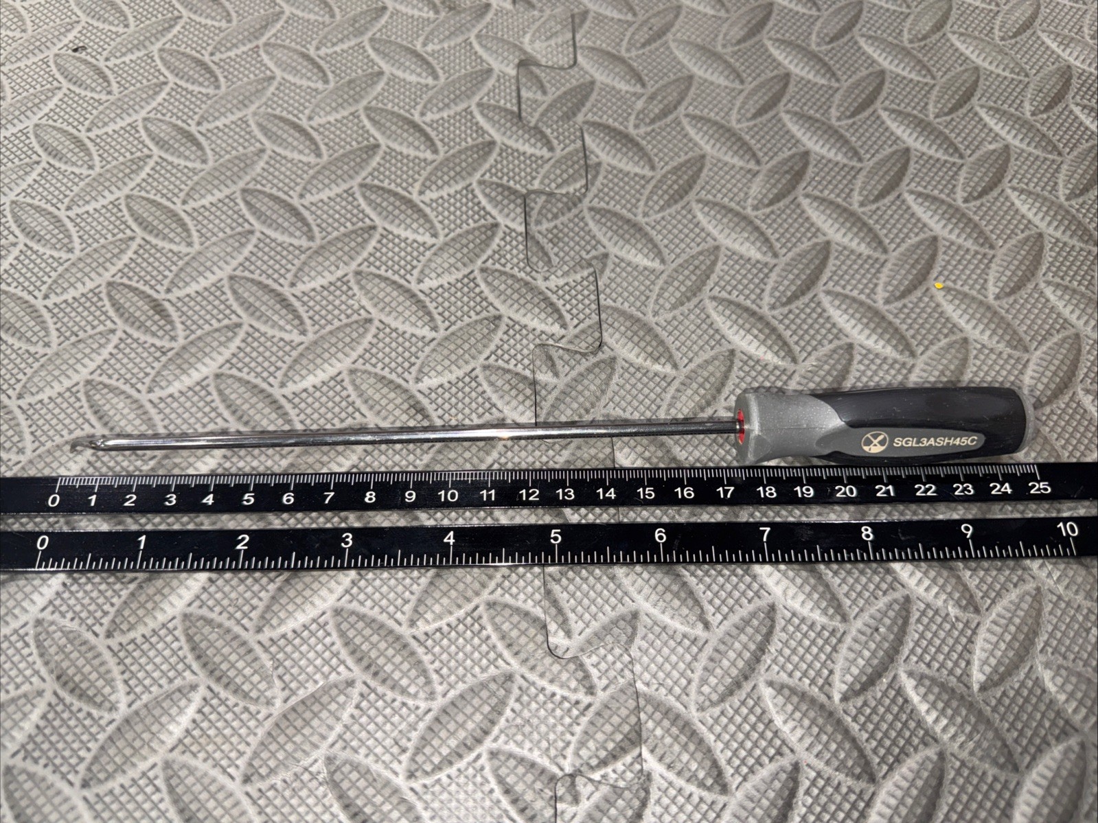 Snap-on Tools Titanium Soft Grip 45° Tip Long Miniature Pick SGL3ASH45C