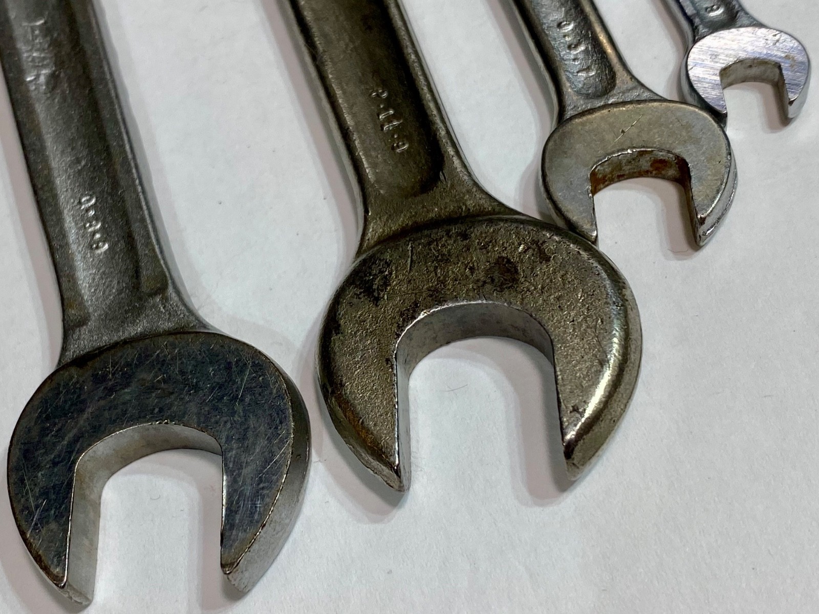 Vintage Penens 4 pc. Open-End Wrench Lot, Made In USA