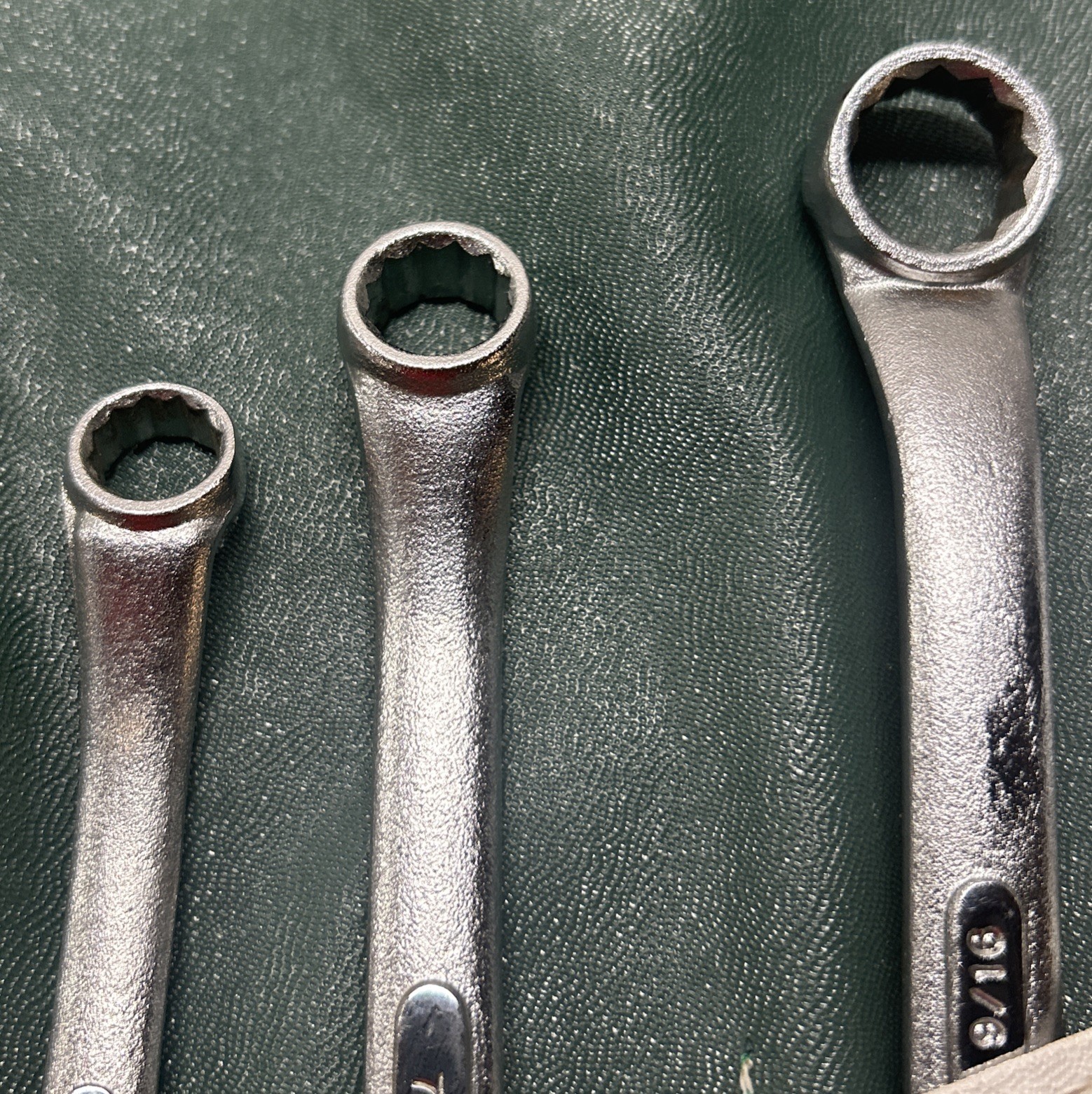 Vtg S-K 11 pc SAE double box wrench No. 311R Made In U.S.A. Excellent- Read
