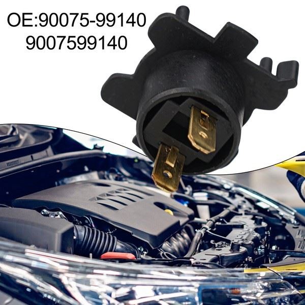 Headlight Socket Hand Tools 90075-99140 9007599140 Metal Replacement 1Pcs