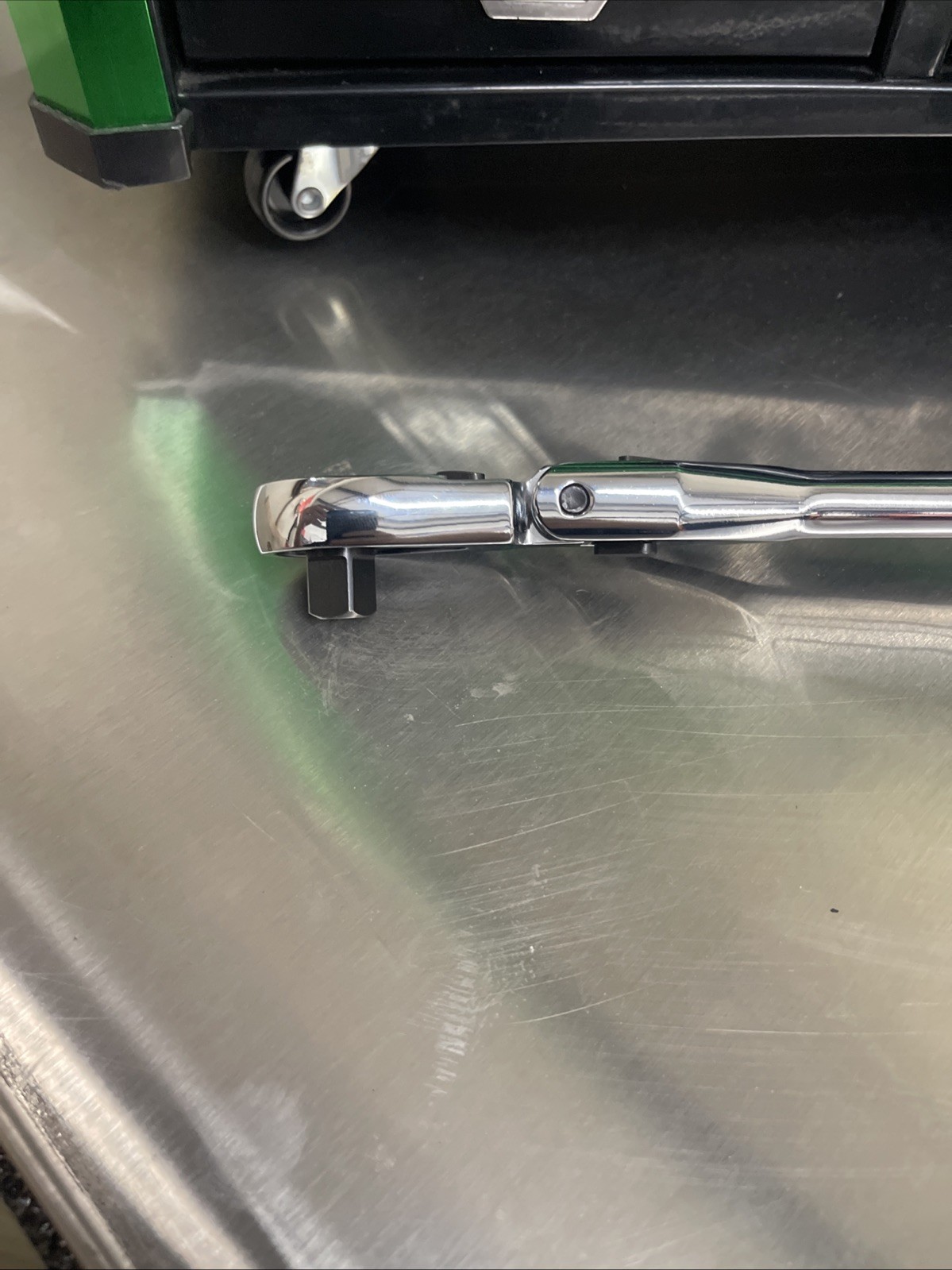 NEW! Matco Tools BFR128LFG 3/8″ DRIVE 12-1/2″ LOCKING FLEX HEAD RATCHET GREEN