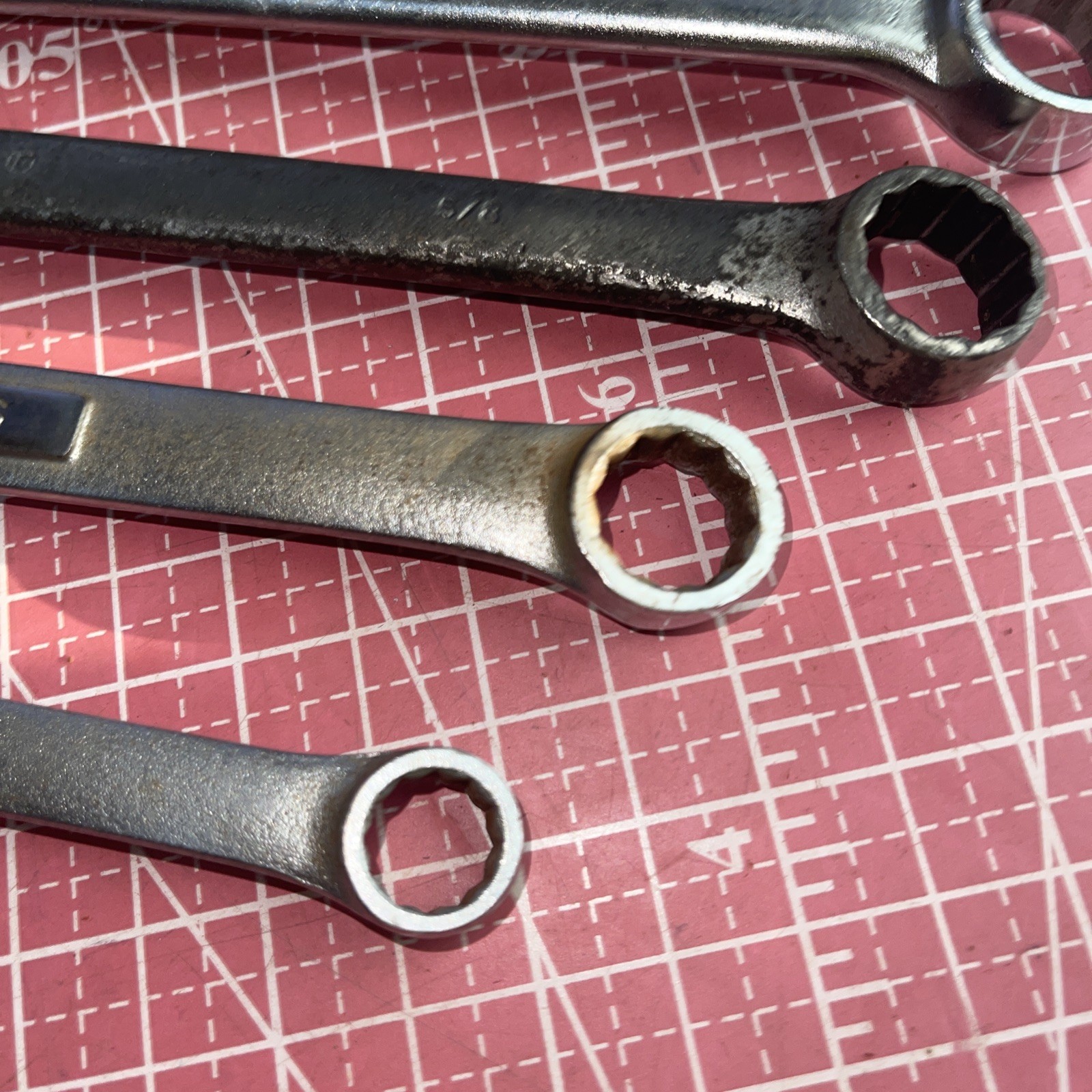 Craftsman USA 6 Piece SAE 12 Point Box End Wrench Set Proto Armstrong 3/8 – 7/8
