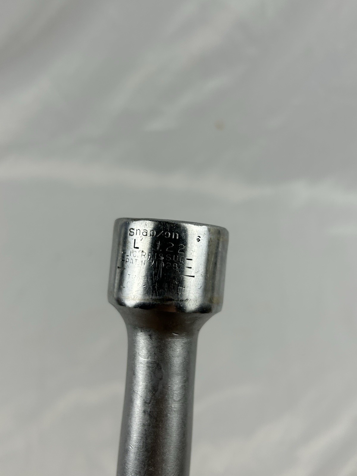 Snap-on 3/4″ Dr 2pc Lock Button Extension Set L-122, L62 Vintage 8” + 16”