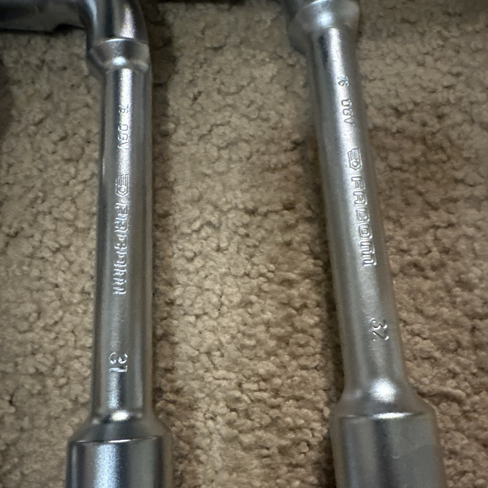 Facom Angled Socket Wrenches 32,31,29 And 22MM 6 point and 12 point OGV #76- 4pc