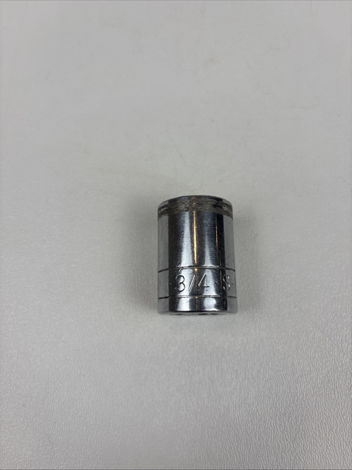 S-K USA SAE SHALLOW CHROME 1/2″ DRIVE 12 POINT SOCKET 3/4″ 40124