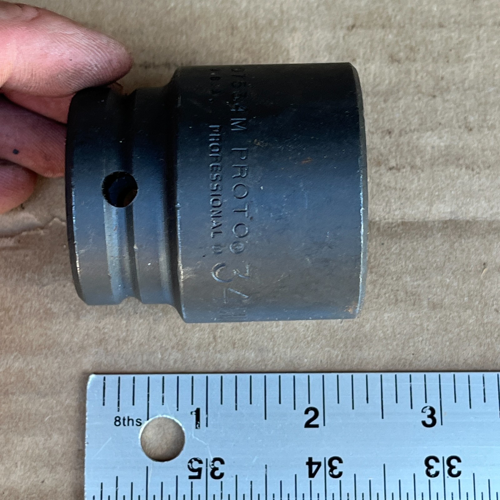 Proto Professional Impact Socket 3/4″ Drive , Metric 34mm , 6 point , 07534M