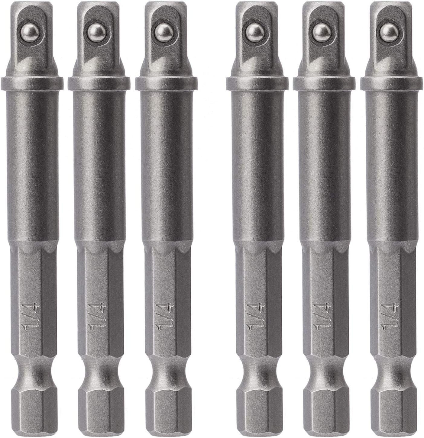 Hardened HSS 1/4 Inch Square Socket Adapter Set – Ideal for Manual & Power Tools