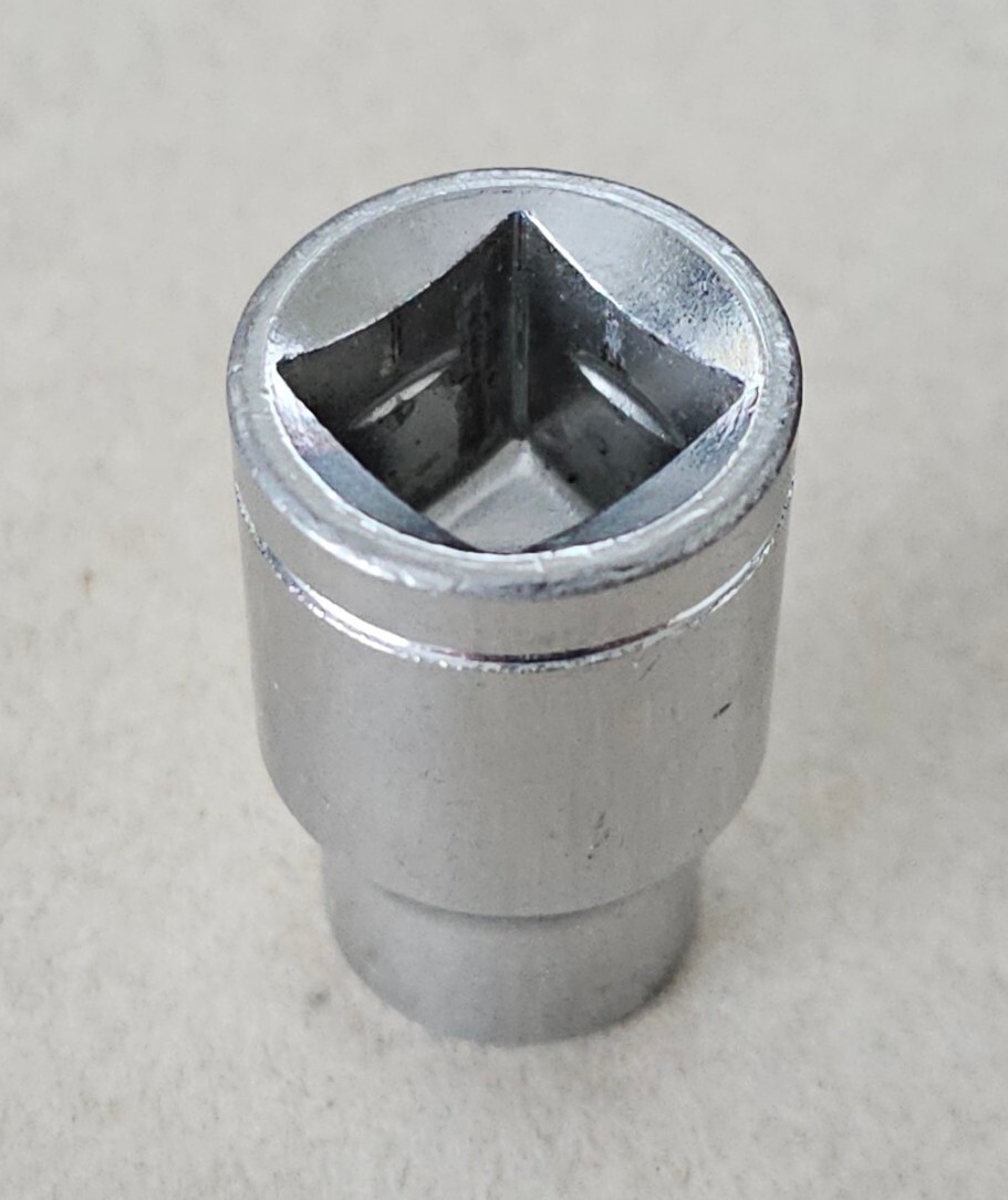 Vintage 1/2″ Inch Square Drive to 11mm Hex Socket Adapter