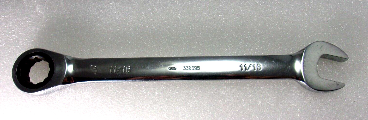 Kobalt 338395 11/16-in Standard SAE Ratchet Wrench